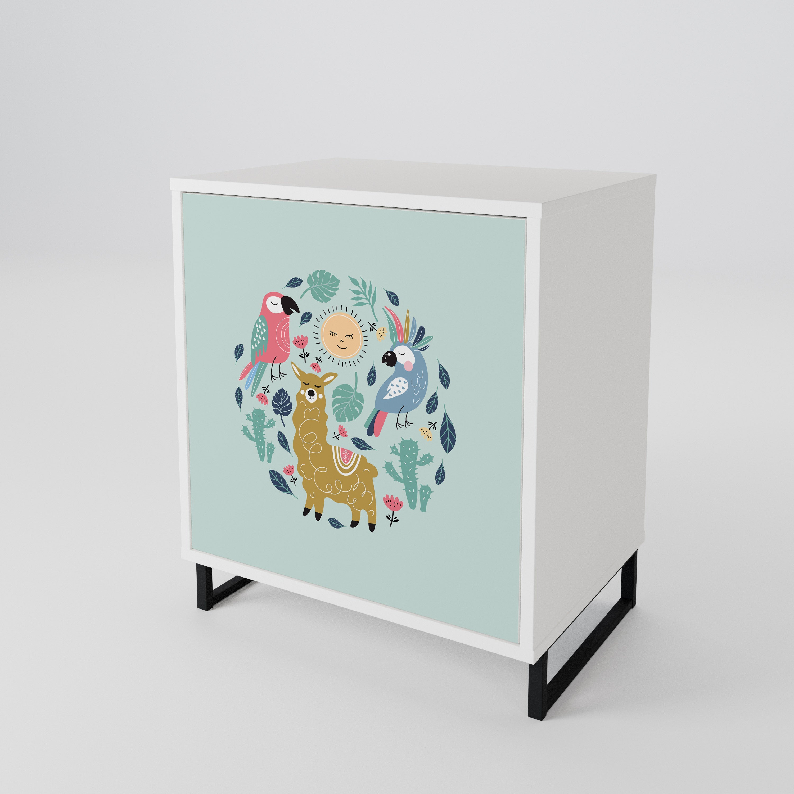 COLORFUL ALPACAS 1-türiges Sideboard