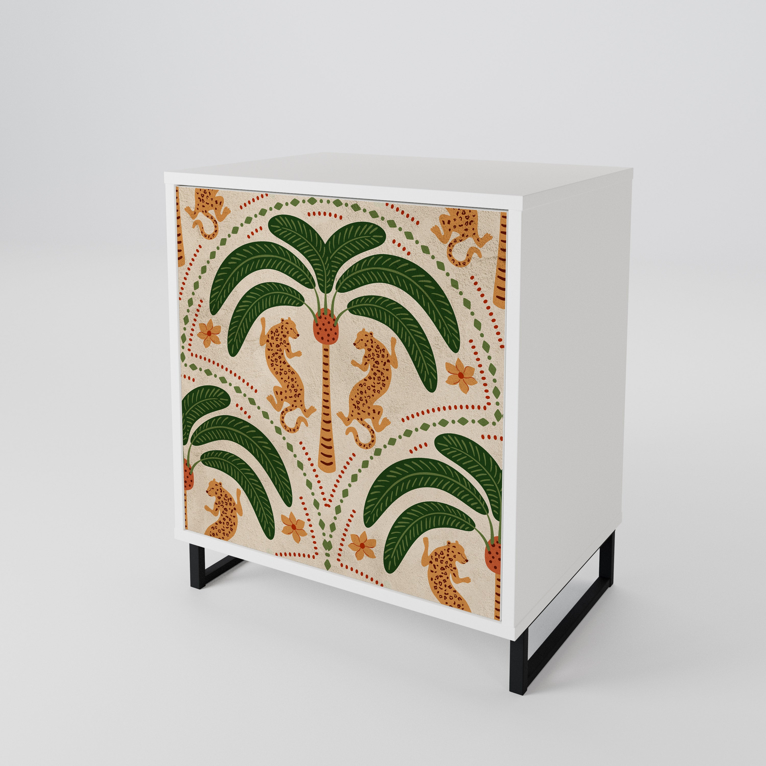 DANCING PREDATORS 1-türiges Sideboard