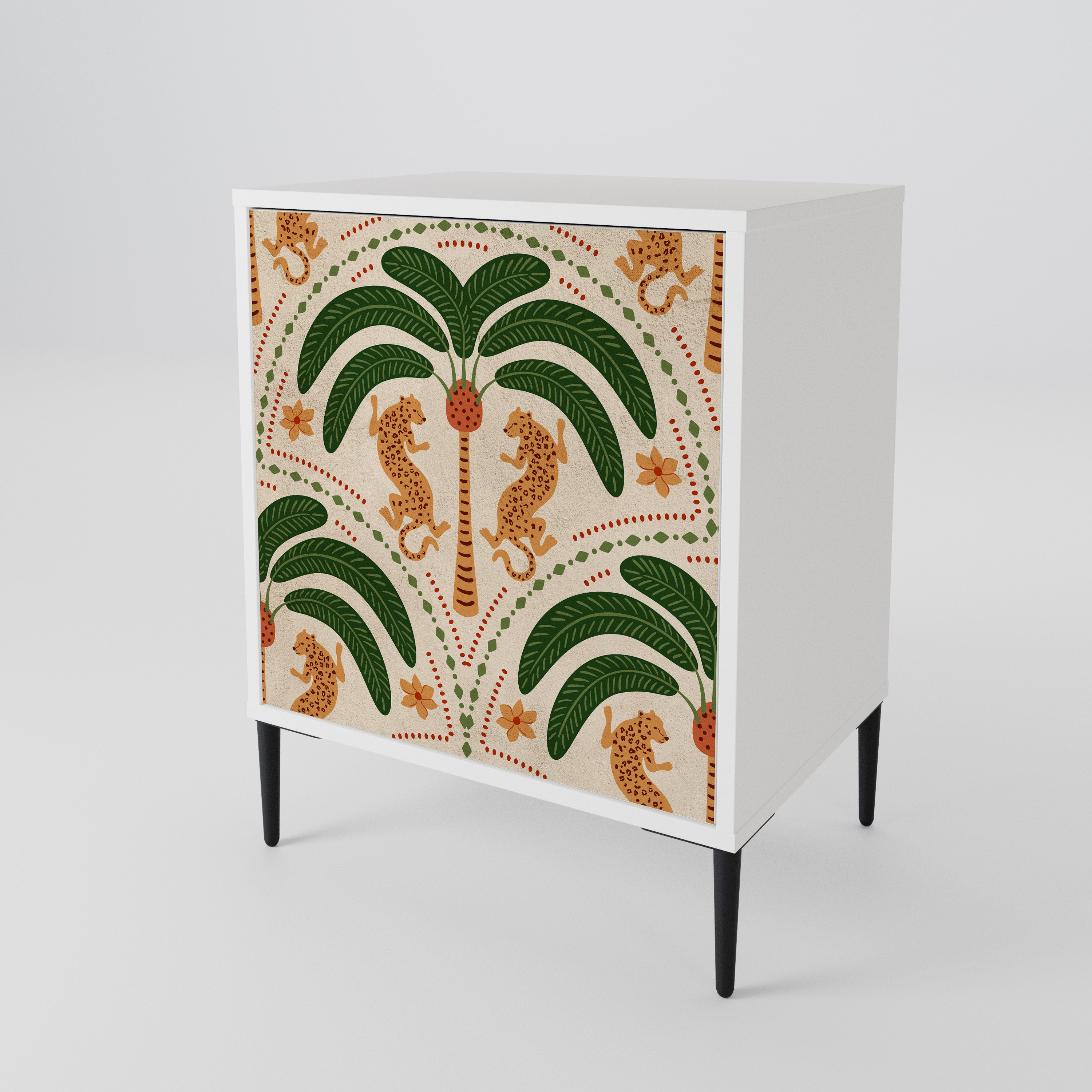 DANCING PREDATORS 1-türiges Sideboard
