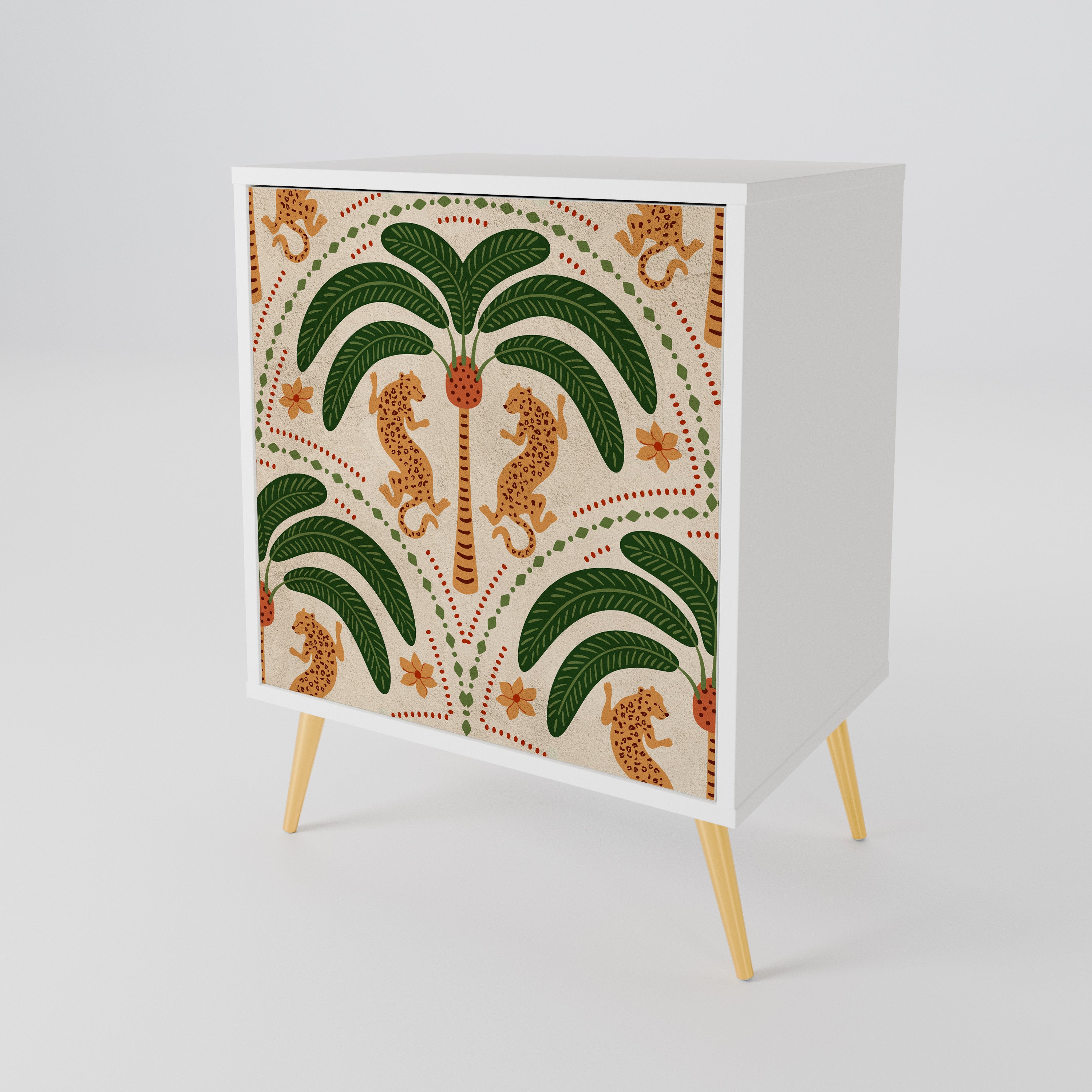 DANCING PREDATORS 1-türiges Sideboard