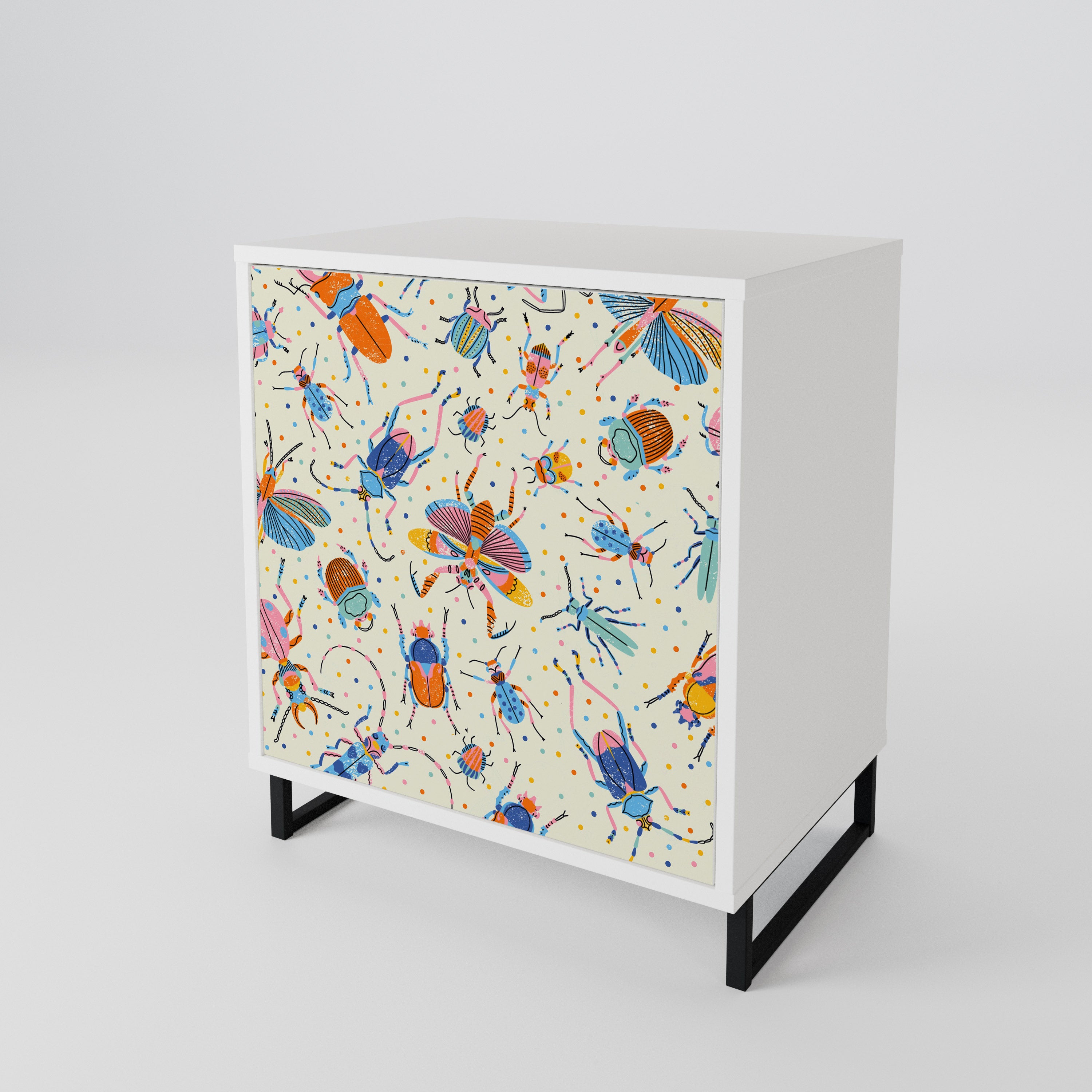 COLORFUL INSECTS 1-türiges Sideboard
