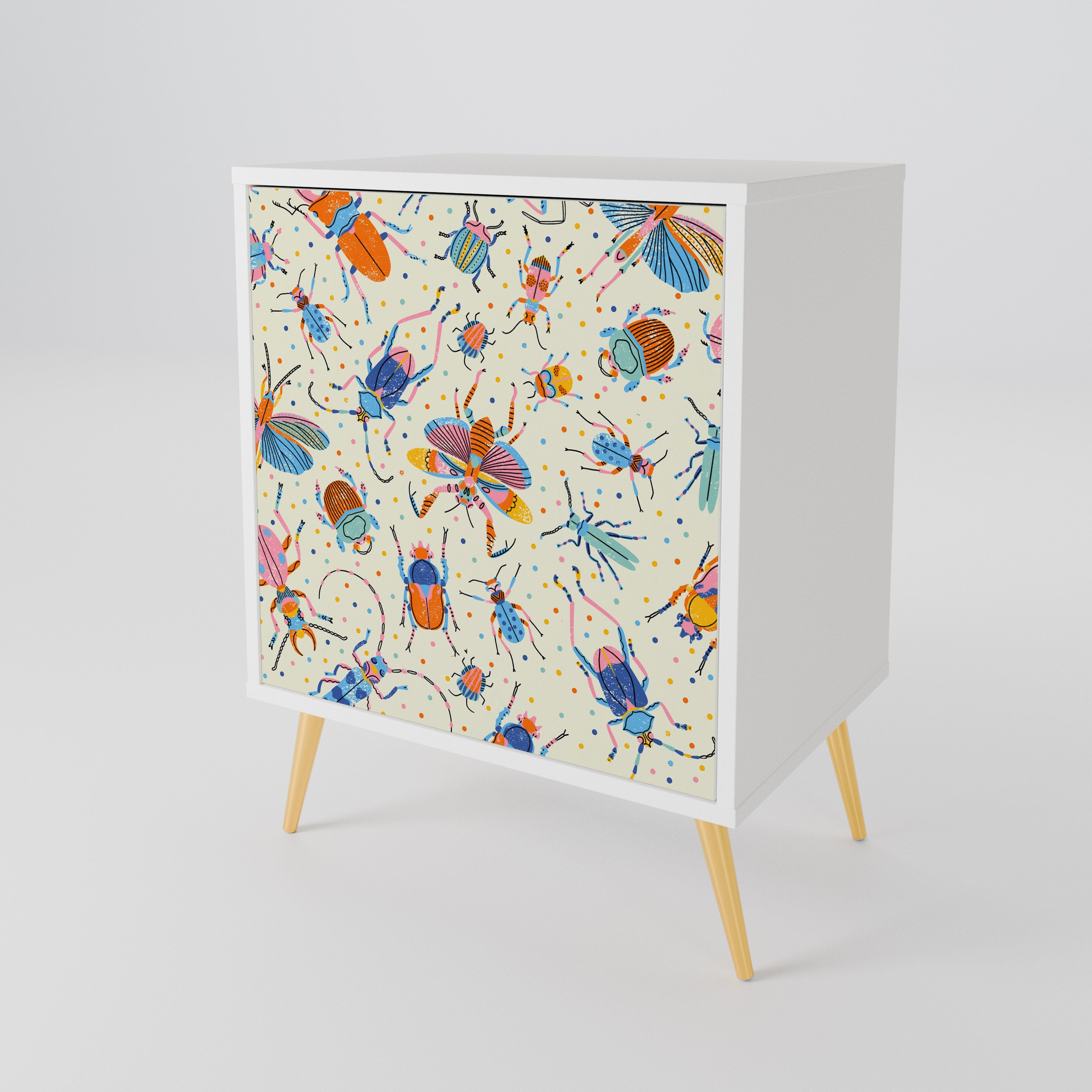 COLORFUL INSECTS 1-türiges Sideboard