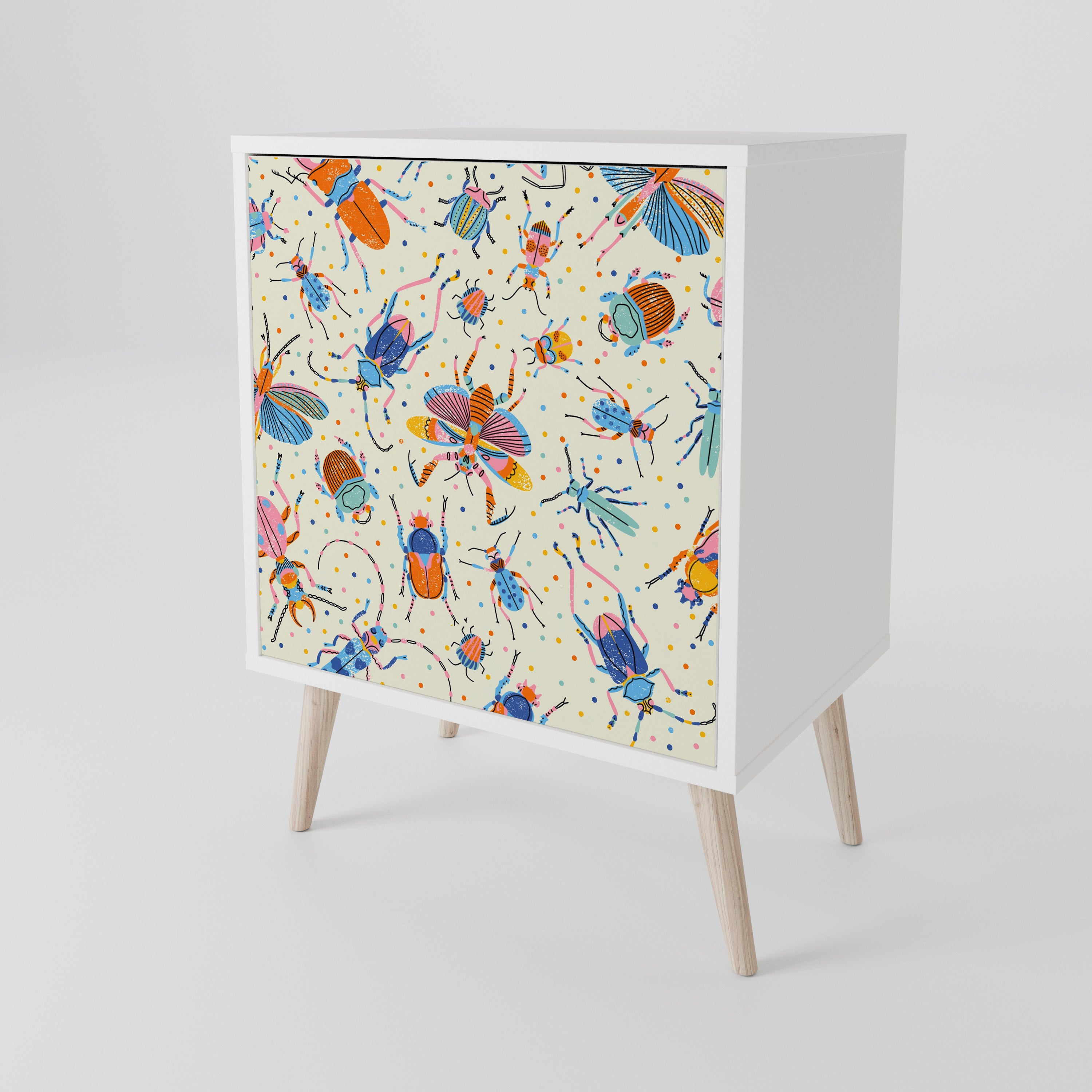 COLORFUL INSECTS 1-türiges Sideboard