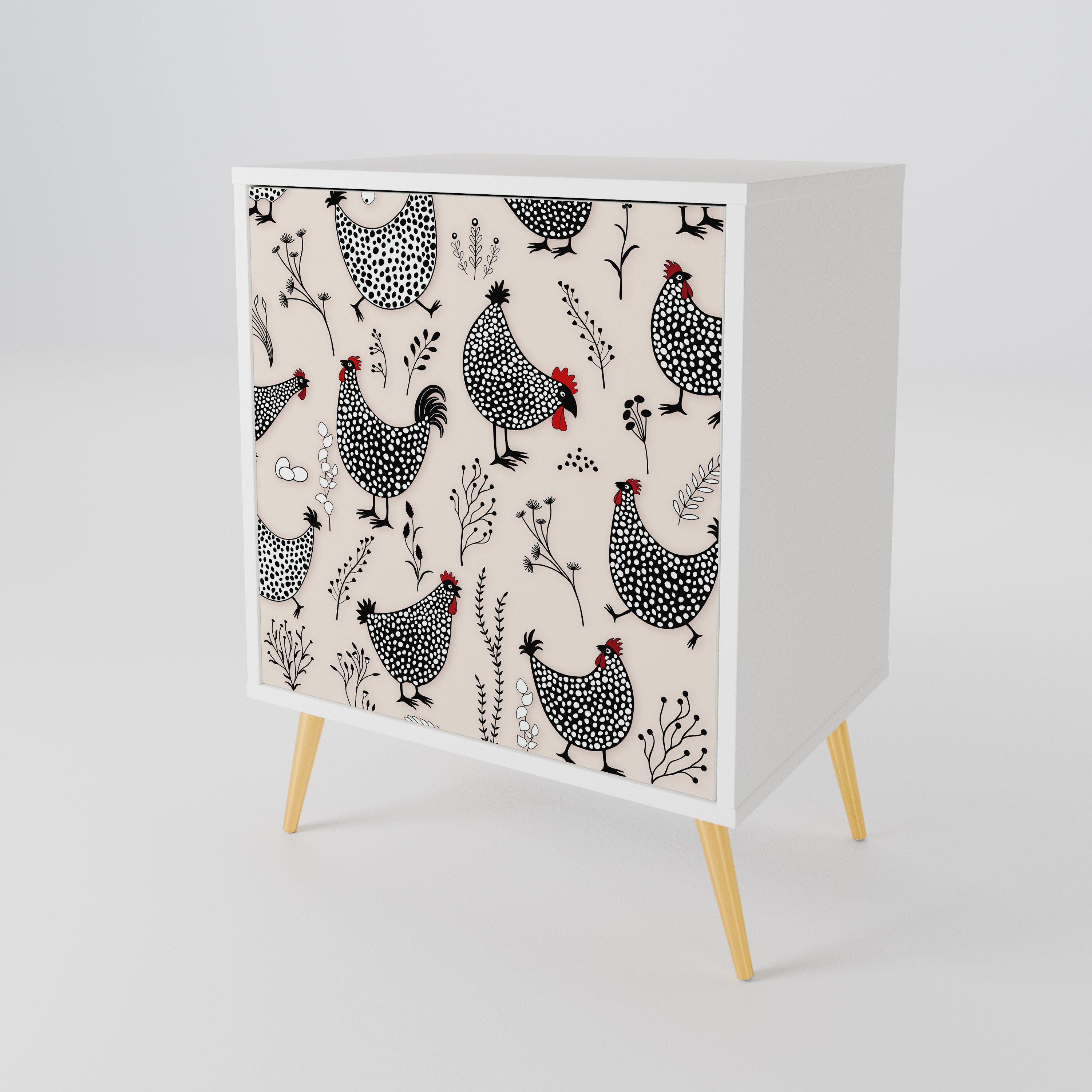 HAPPY HENS 1-türiges Sideboard
