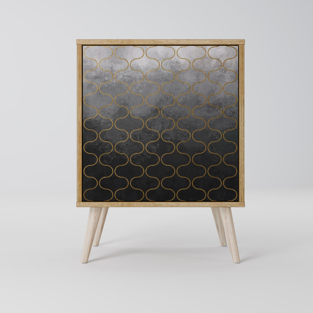 TESSELATED GRAYISH Μπουφές 1-θύρας