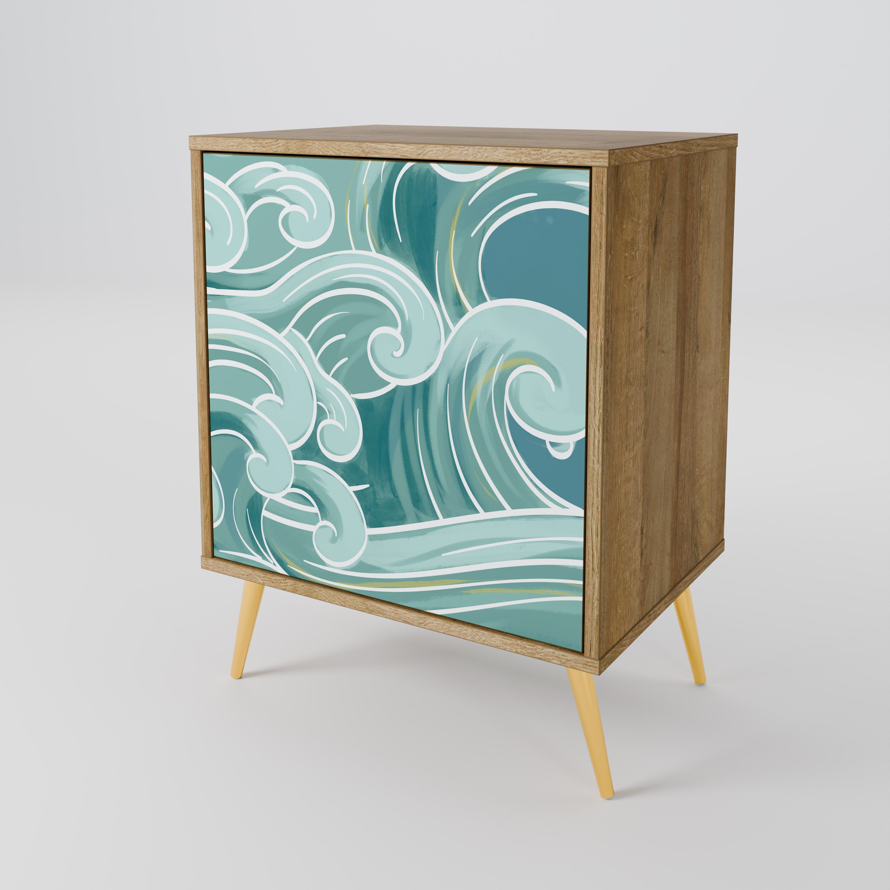 ASIAN SWAY 1-Door Sideboard