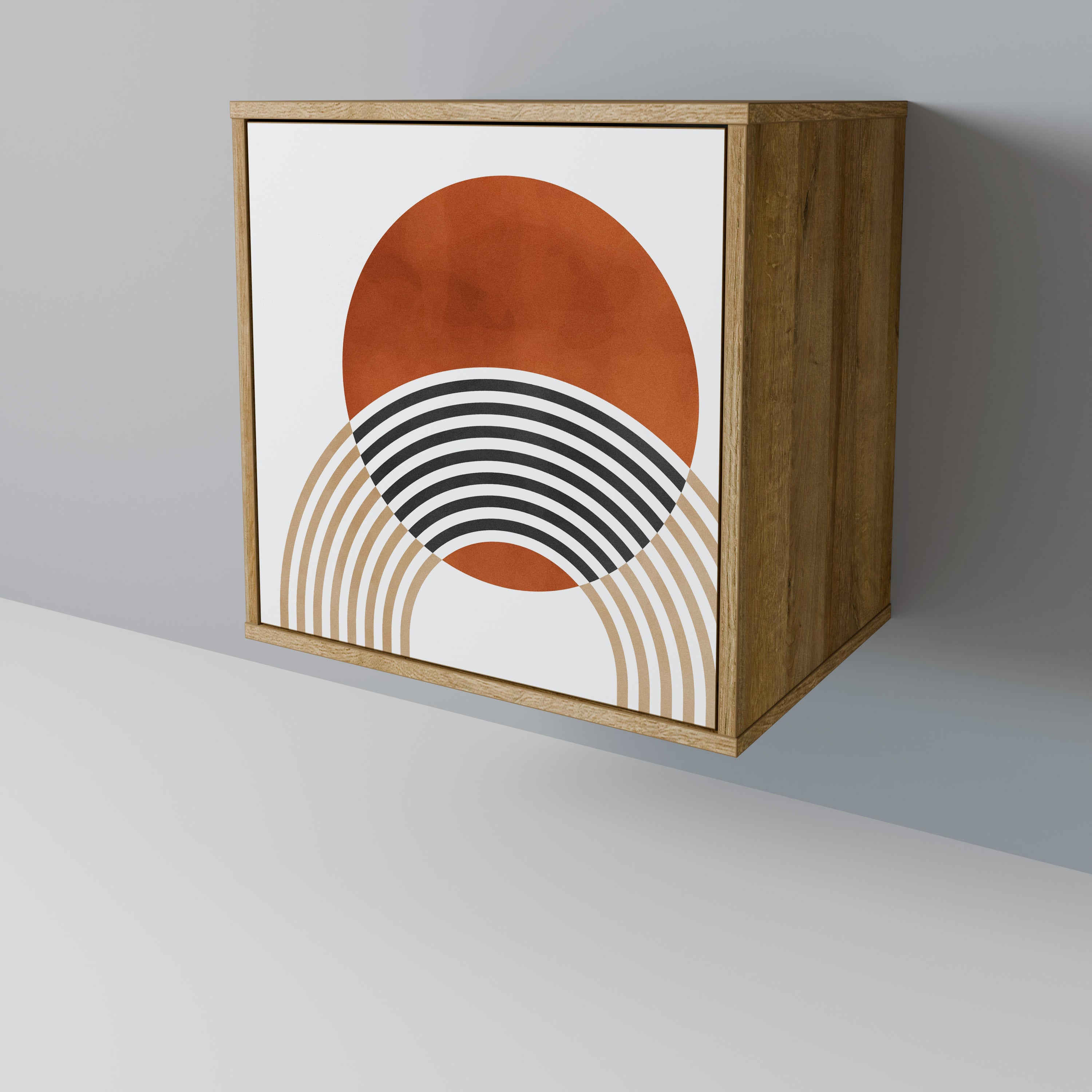 CIRCLE RHYTM Aparador de 1 Porta