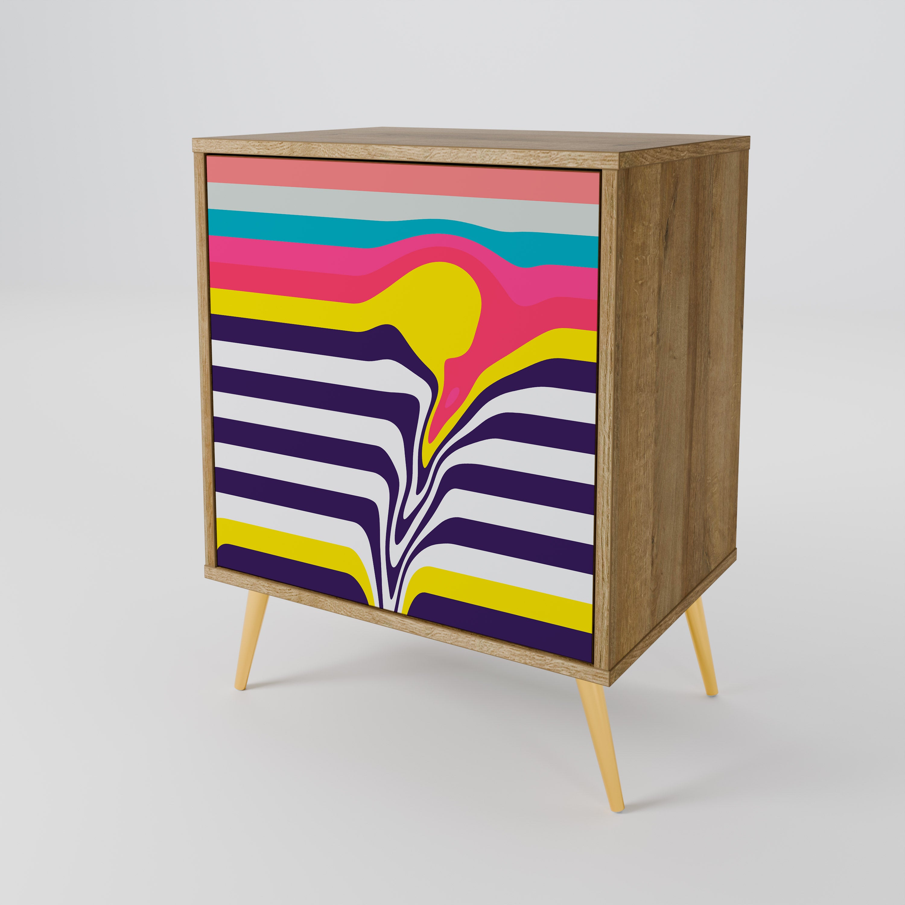 TONE COLLAPSE Aparador de 1 Porta