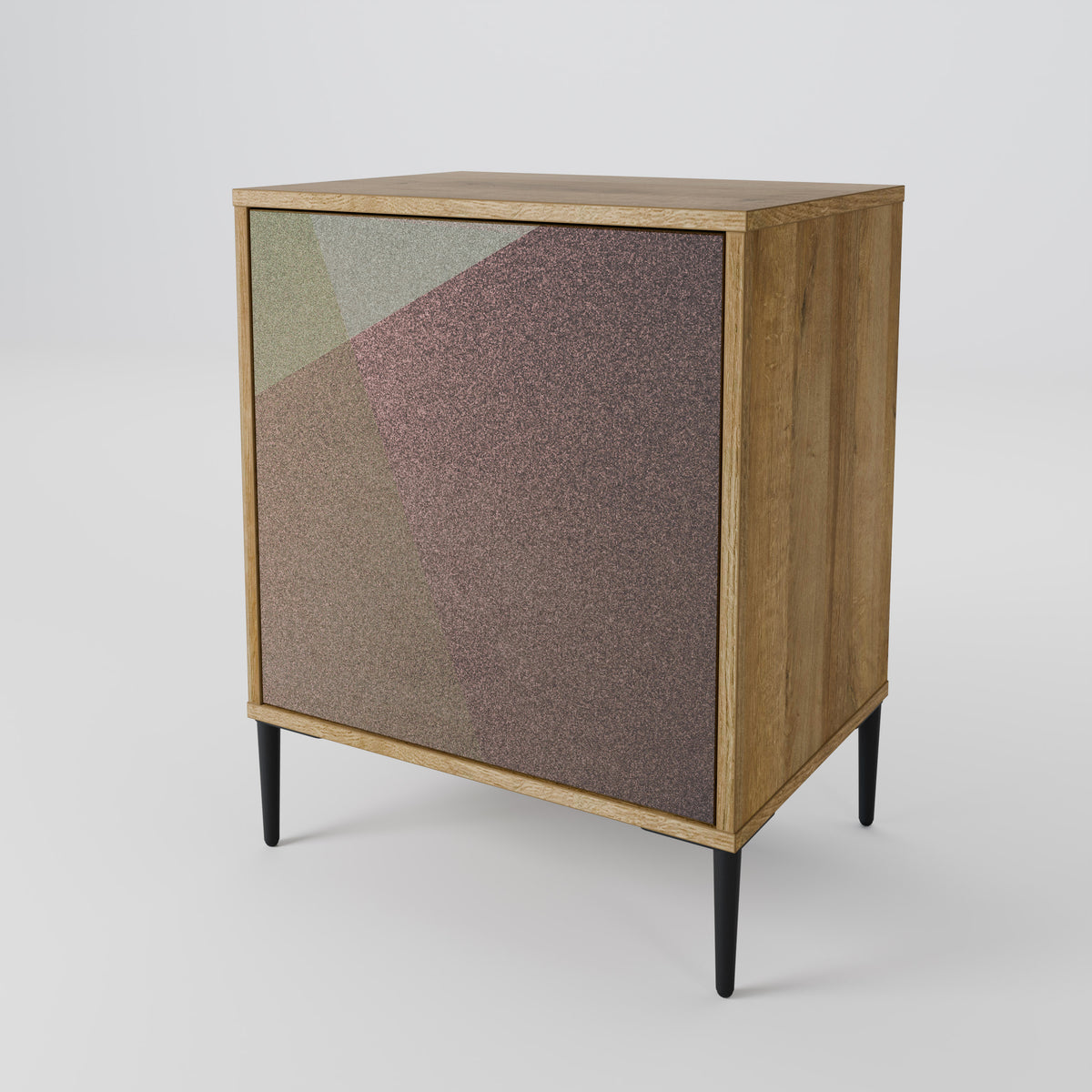 BEIGE GEOMETRY Μπουφές 1-θύρας