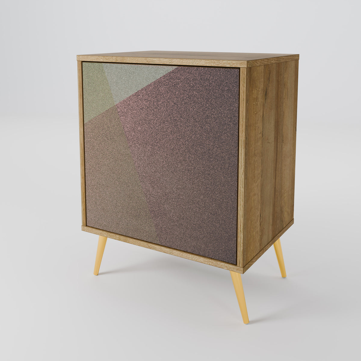 BEIGE GEOMETRY Μπουφές 1-θύρας