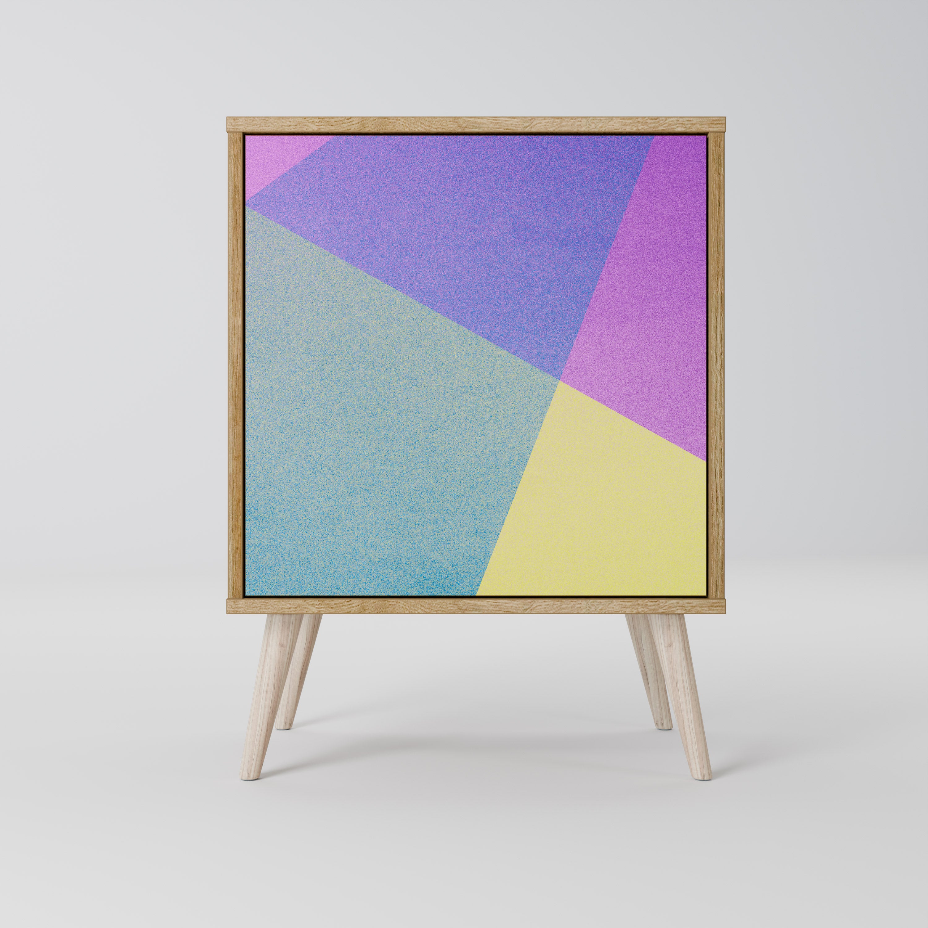 BRIGHT GEOMETRY Aparador de 1 Porta