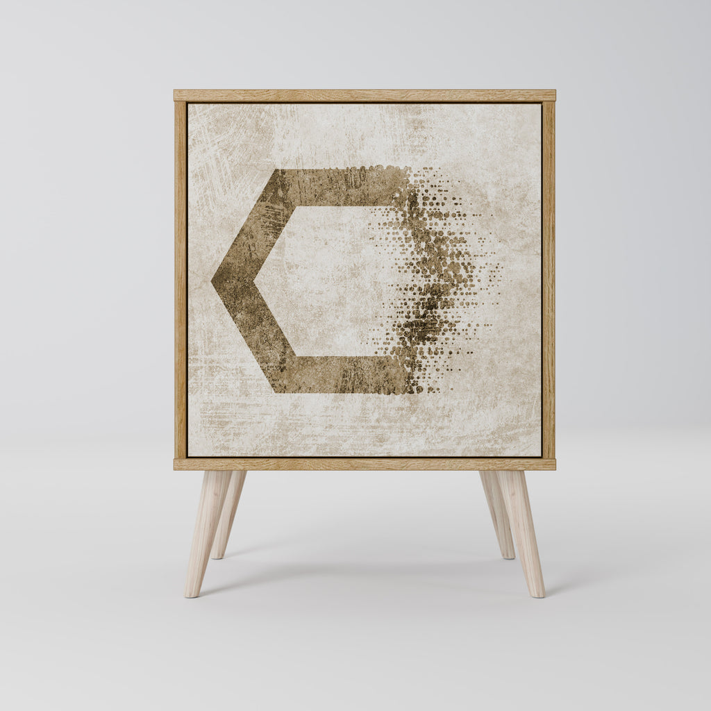 HEXAGONAL SHAPES 1-türiges Sideboard