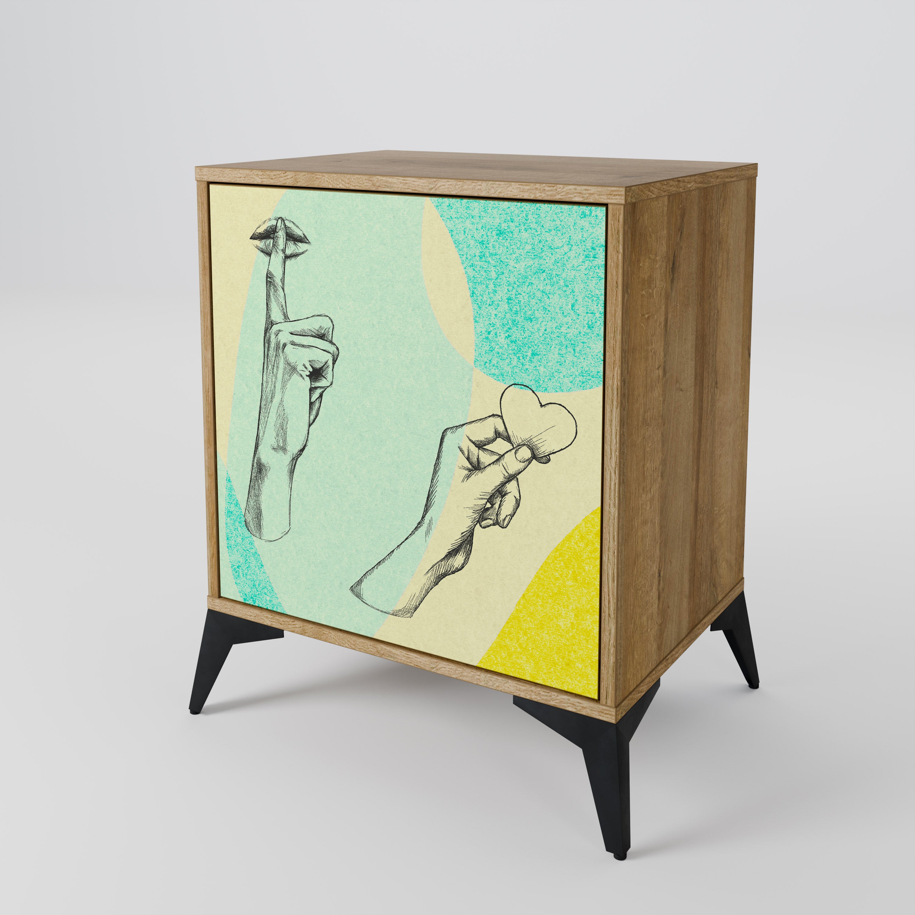 BODY LANGUAGE Aparador de 1 Puerta