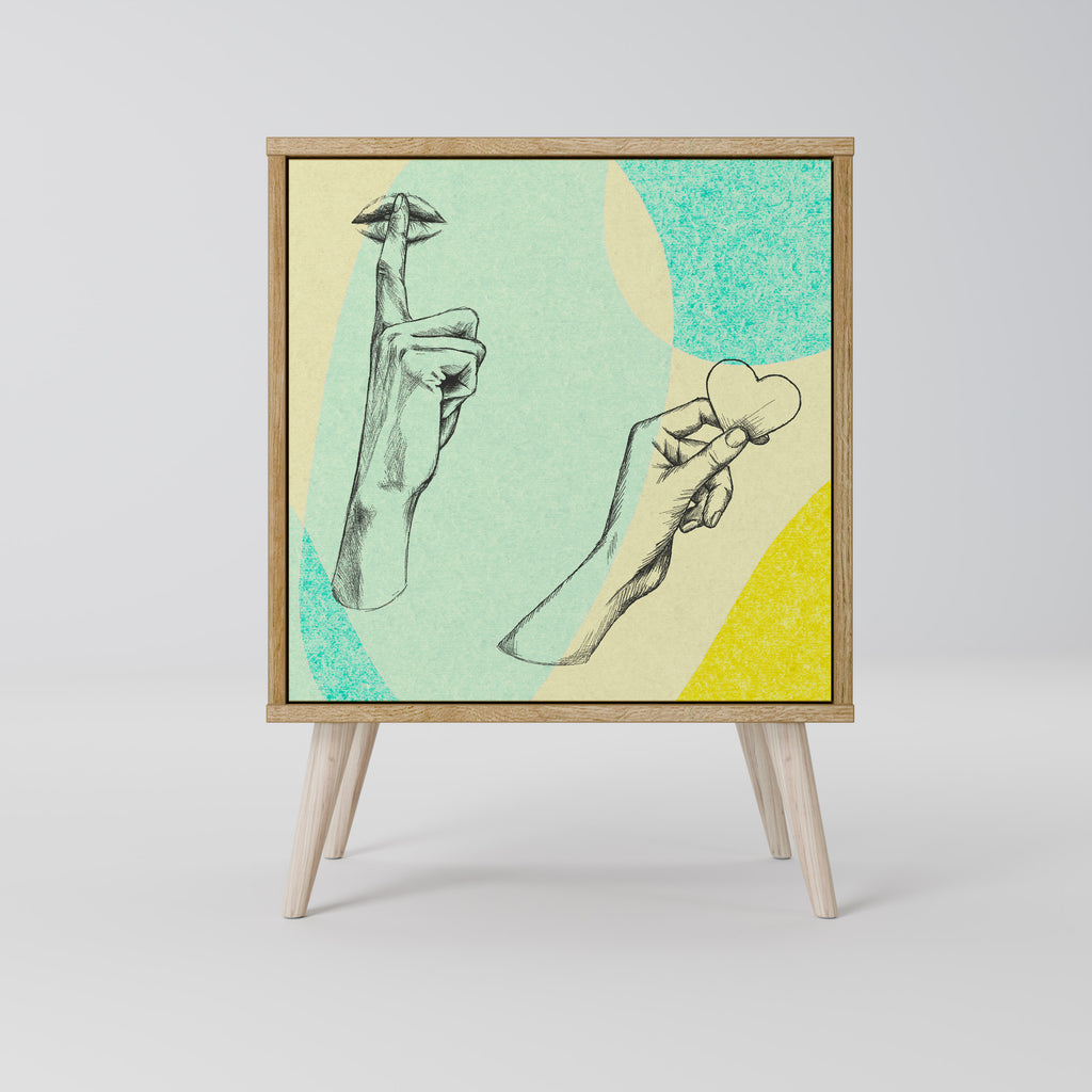 BODY LANGUAGE 1-türiges Sideboard