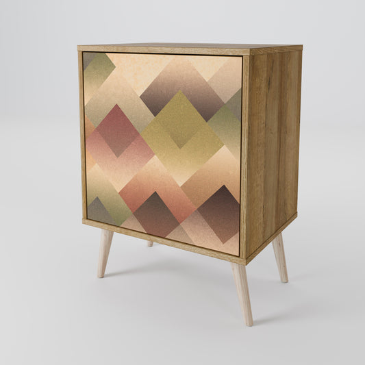 GEOMETRIC FUSION Jednodveřová komoda