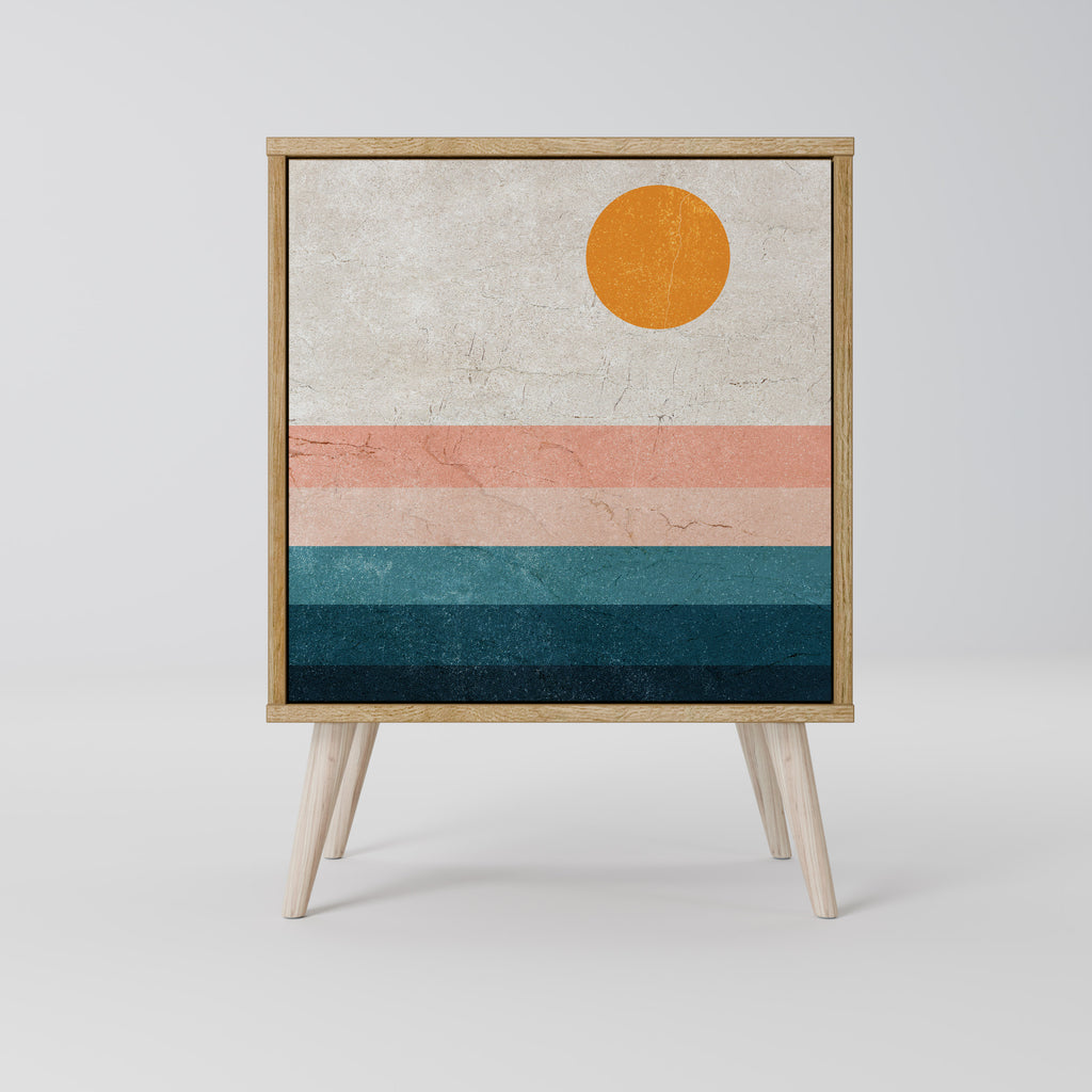 TWO HALVES Aparador de 1 Puerta