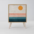 TWO HALVES Aparador de 1 Puerta