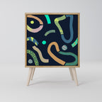 CONTRAST DANCE Aparador de 1 Porta