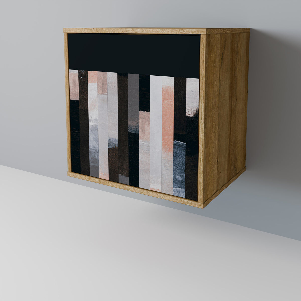COLLAGE OF RECTANGLES 1-Door Sideboard