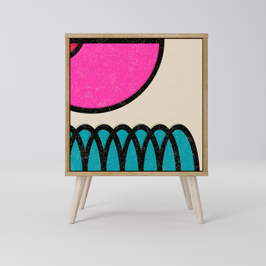 GEOMETRIC RHAPSODY Aparador de 1 Porta