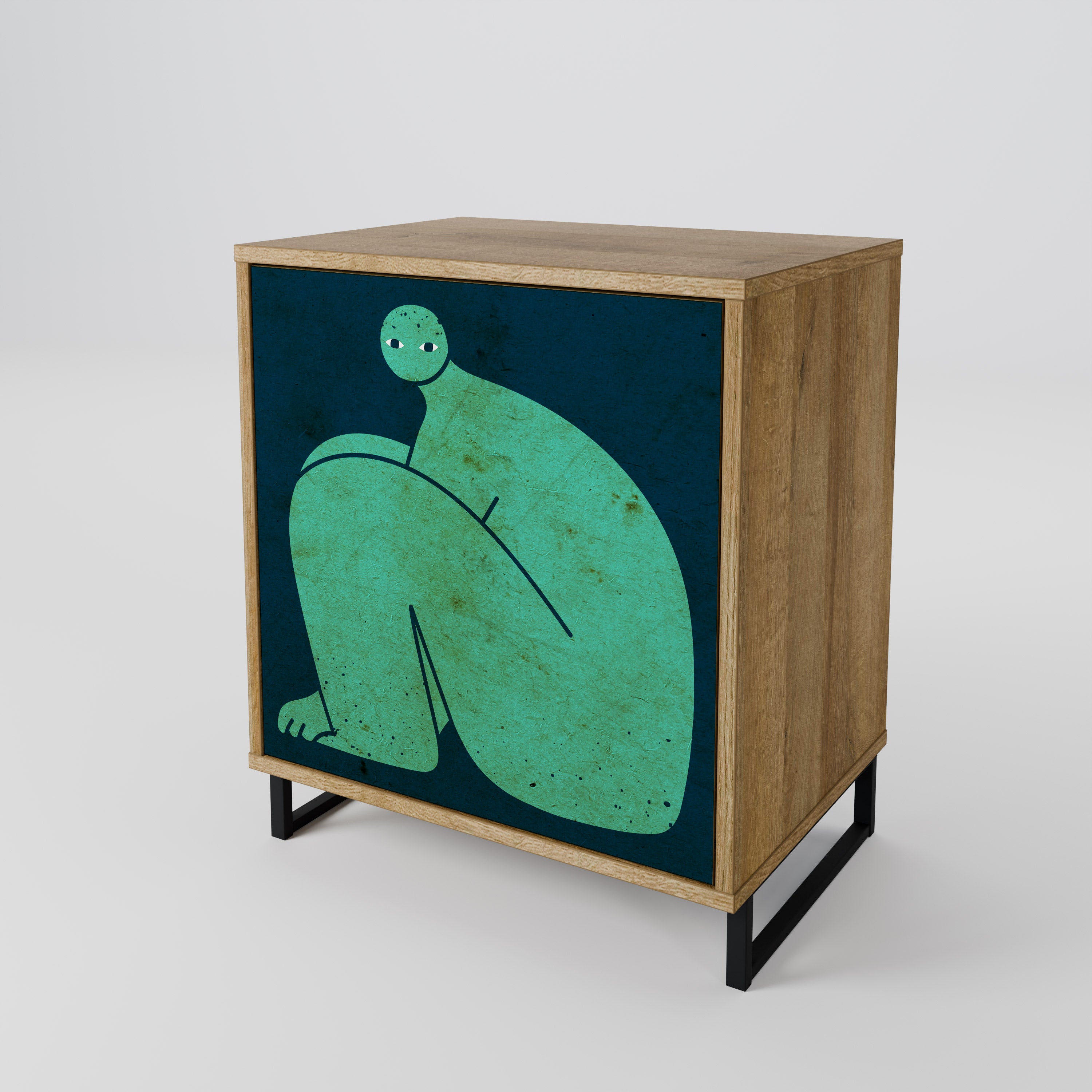 TOGETHER BUT SEPARATELY Aparador de 1 Puerta