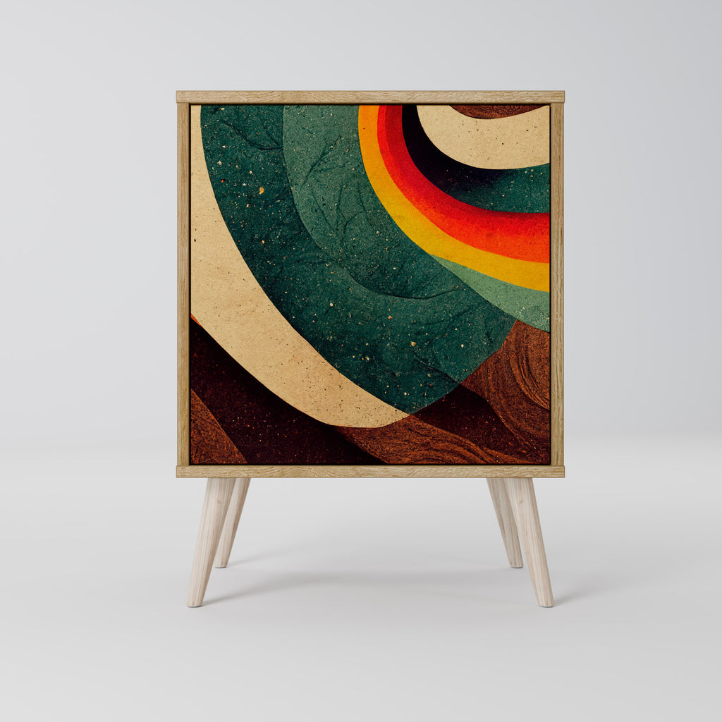 COLORFUL STRANDS 1-Door Sideboard