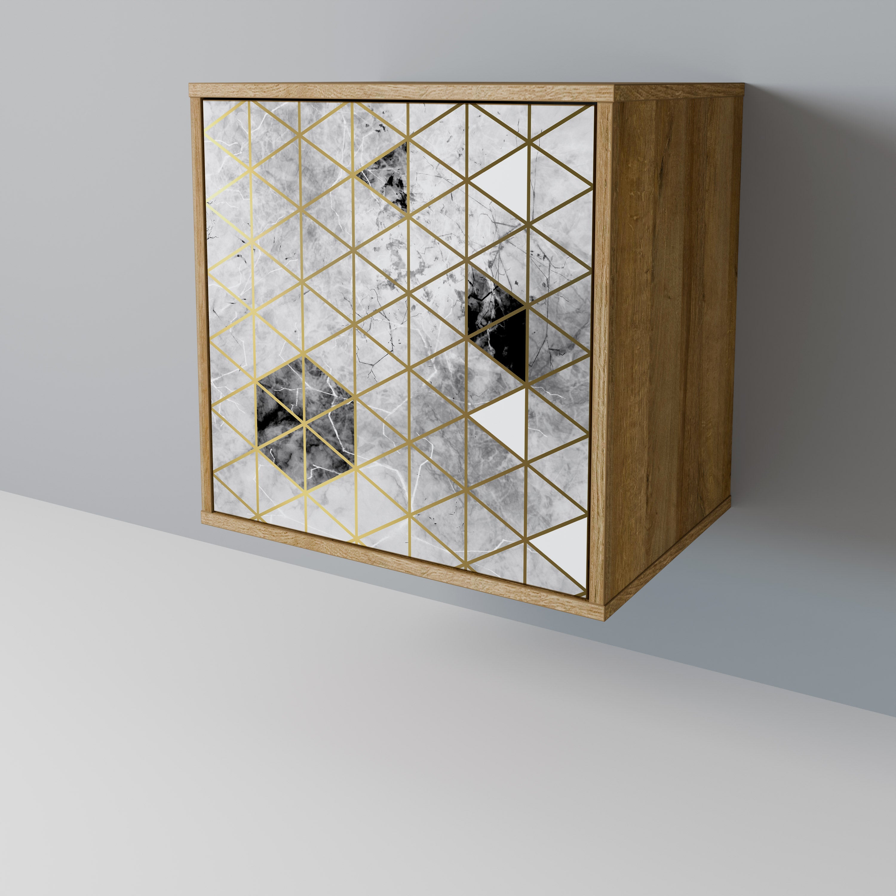 ASHEN ARIA Aparador de 1 Puerta