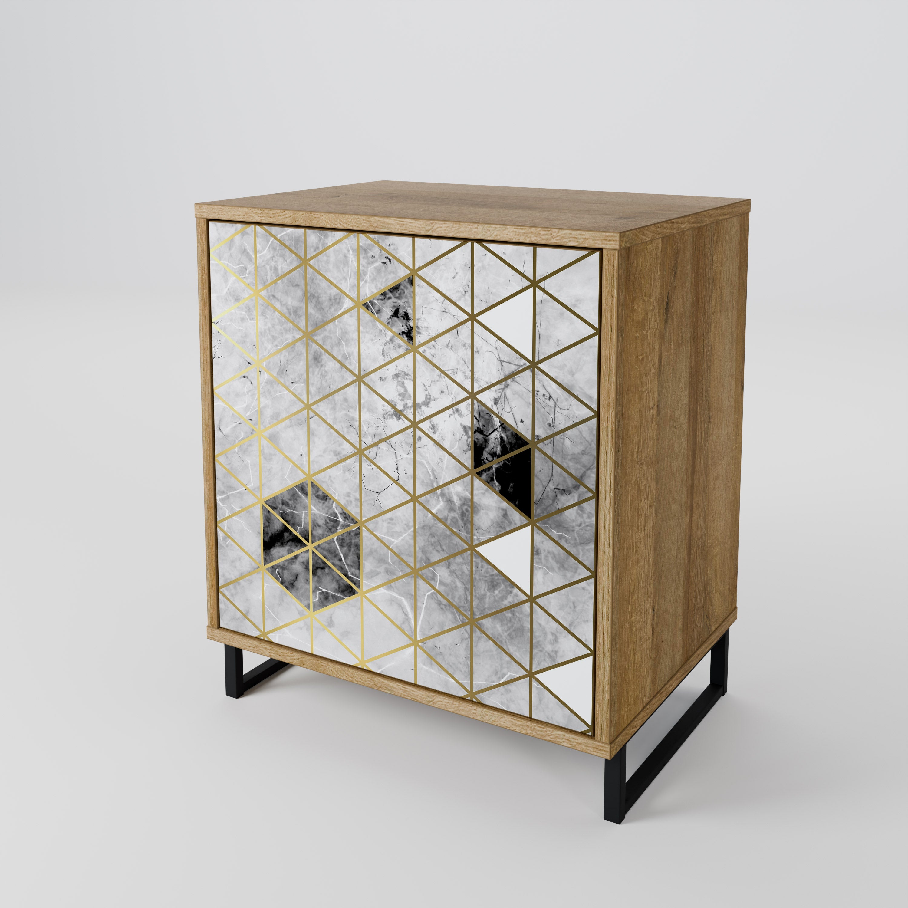 ASHEN ARIA Aparador de 1 Puerta