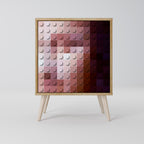 CONSTRUCTIVE ART Skänk med en dörr