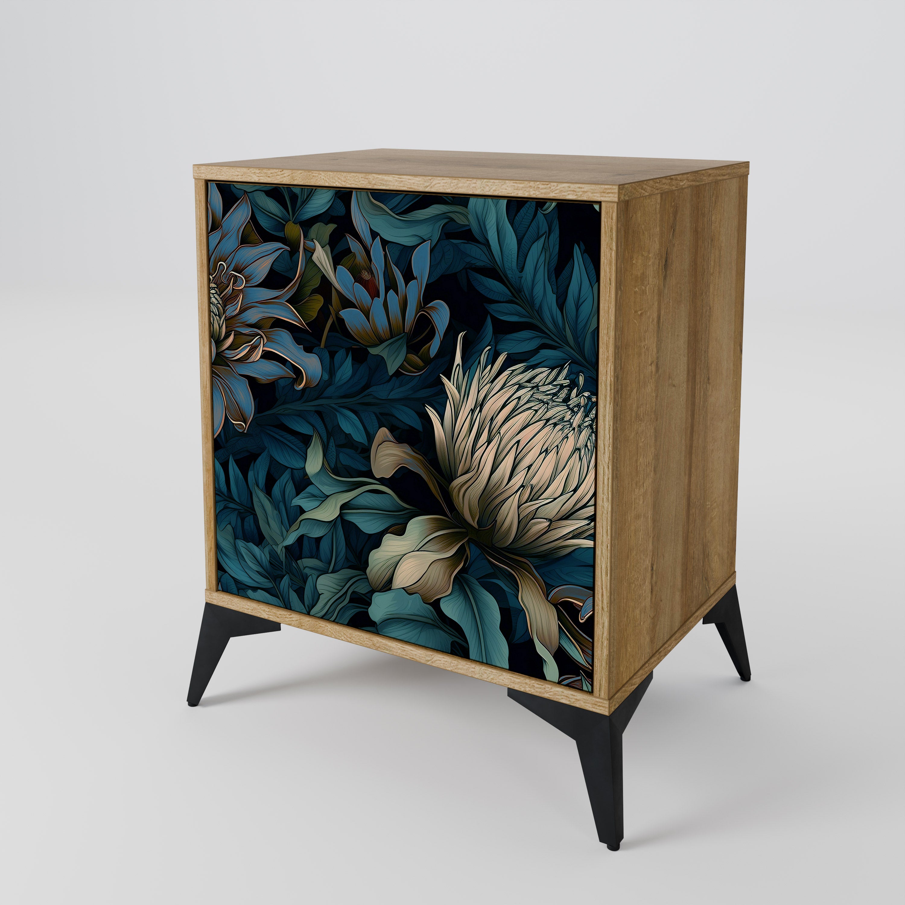 TWILIGHT BLOOM 1-Door Sideboard