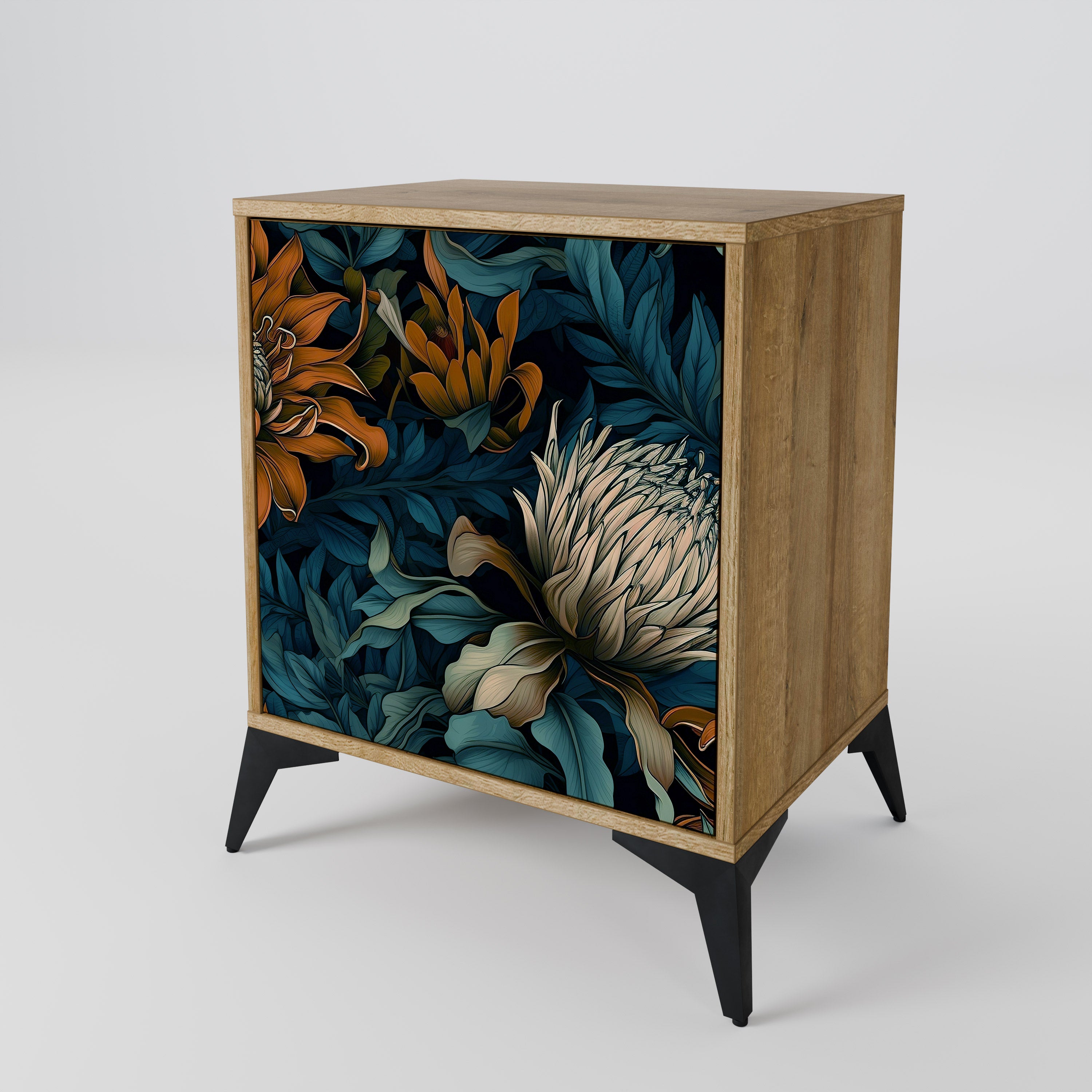 MORNING BLOOM 1-Door Sideboard