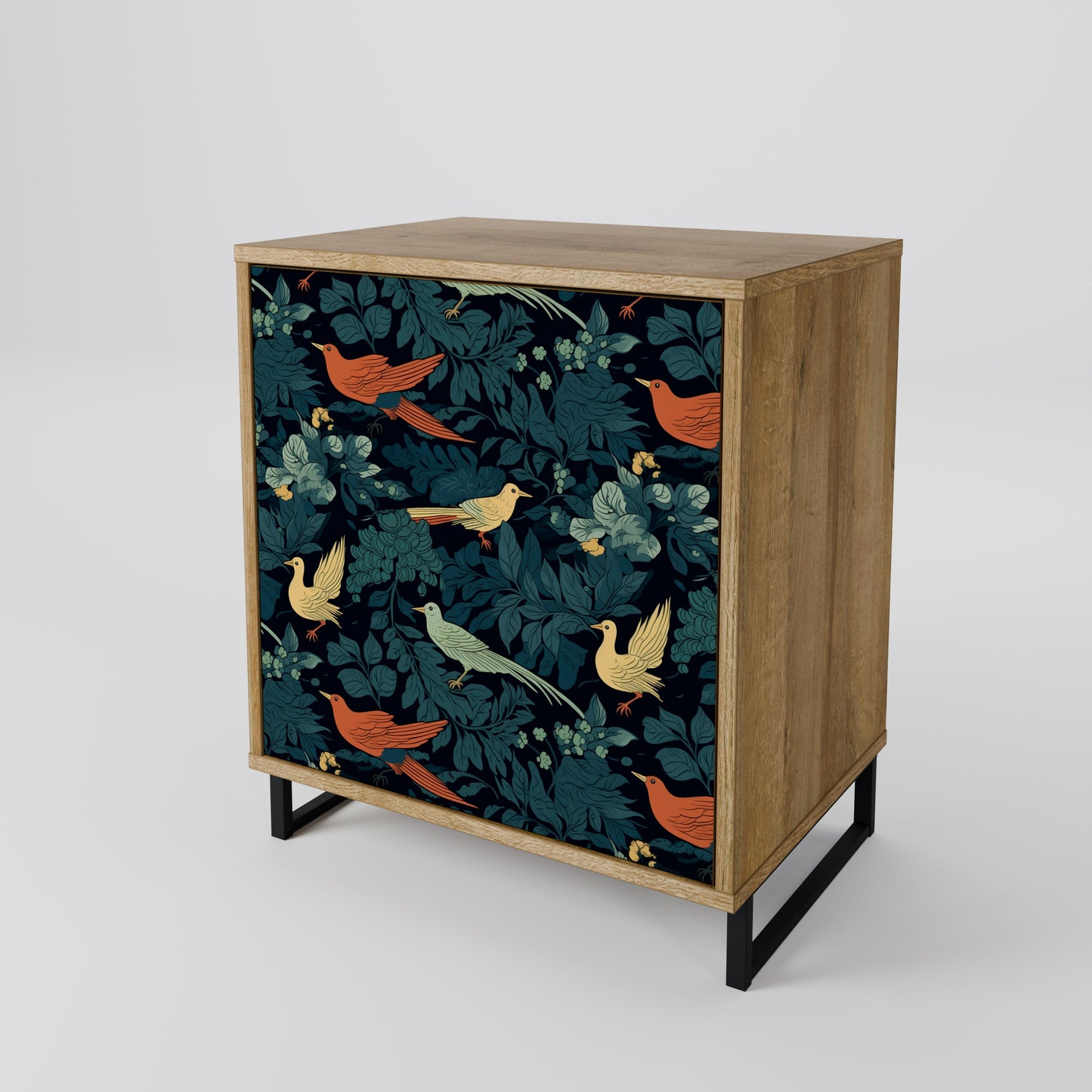 FOWL ORNAMENT 1-Door Sideboard