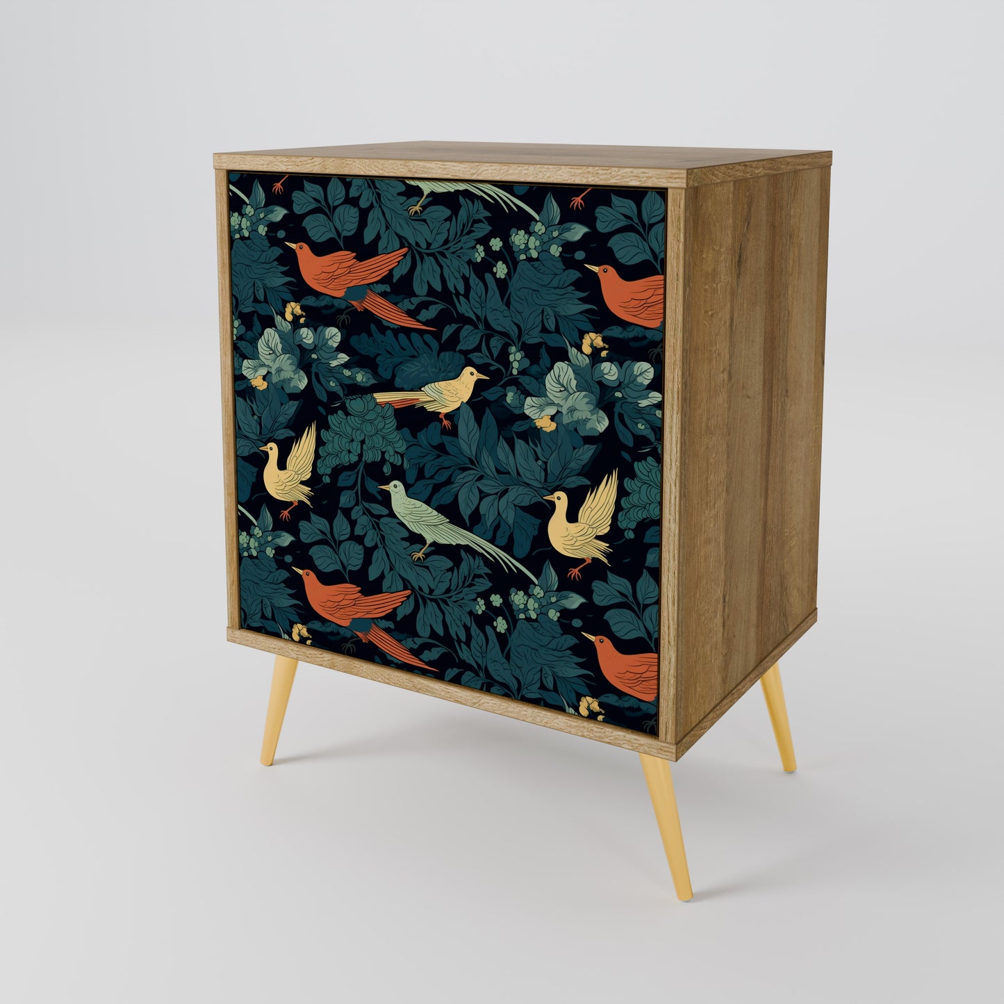 FOWL ORNAMENT 1-Door Sideboard