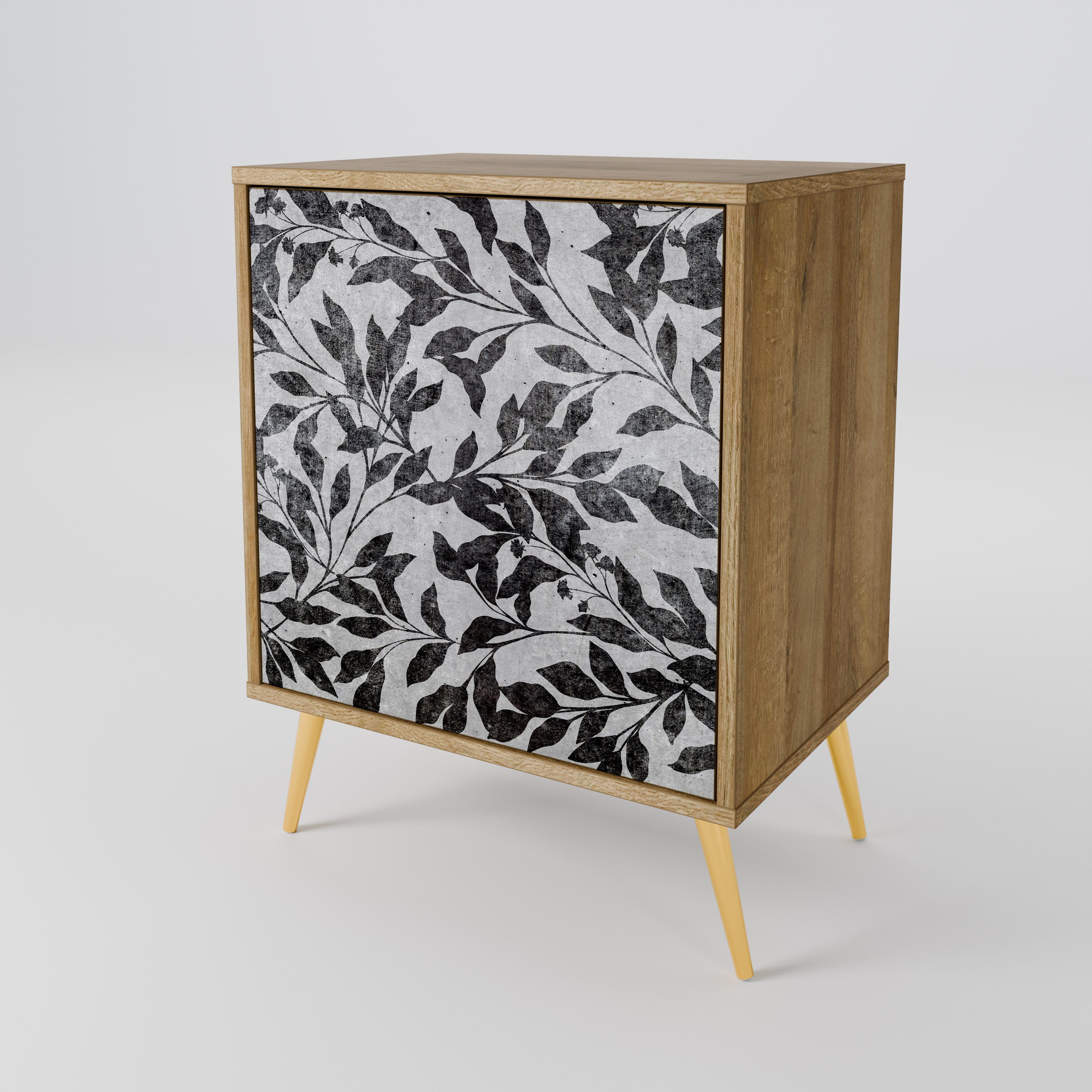 CHARCOAL SPROUT 1-Door Sideboard