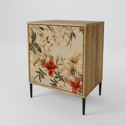 BLOOMING HARMONY 1-Door Sideboard