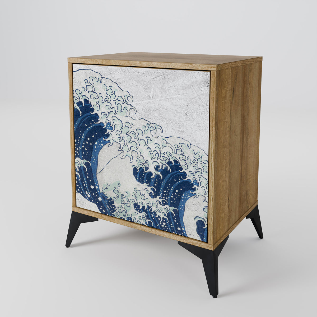 THE GREAT WAVE AT KANAGAWA Skänk med en dörr