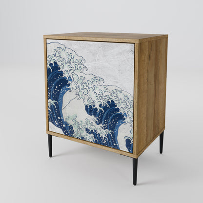THE GREAT WAVE AT KANAGAWA Skänk med en dörr