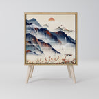 JAPANESE LANDSCAPE 1-Door Sideboard