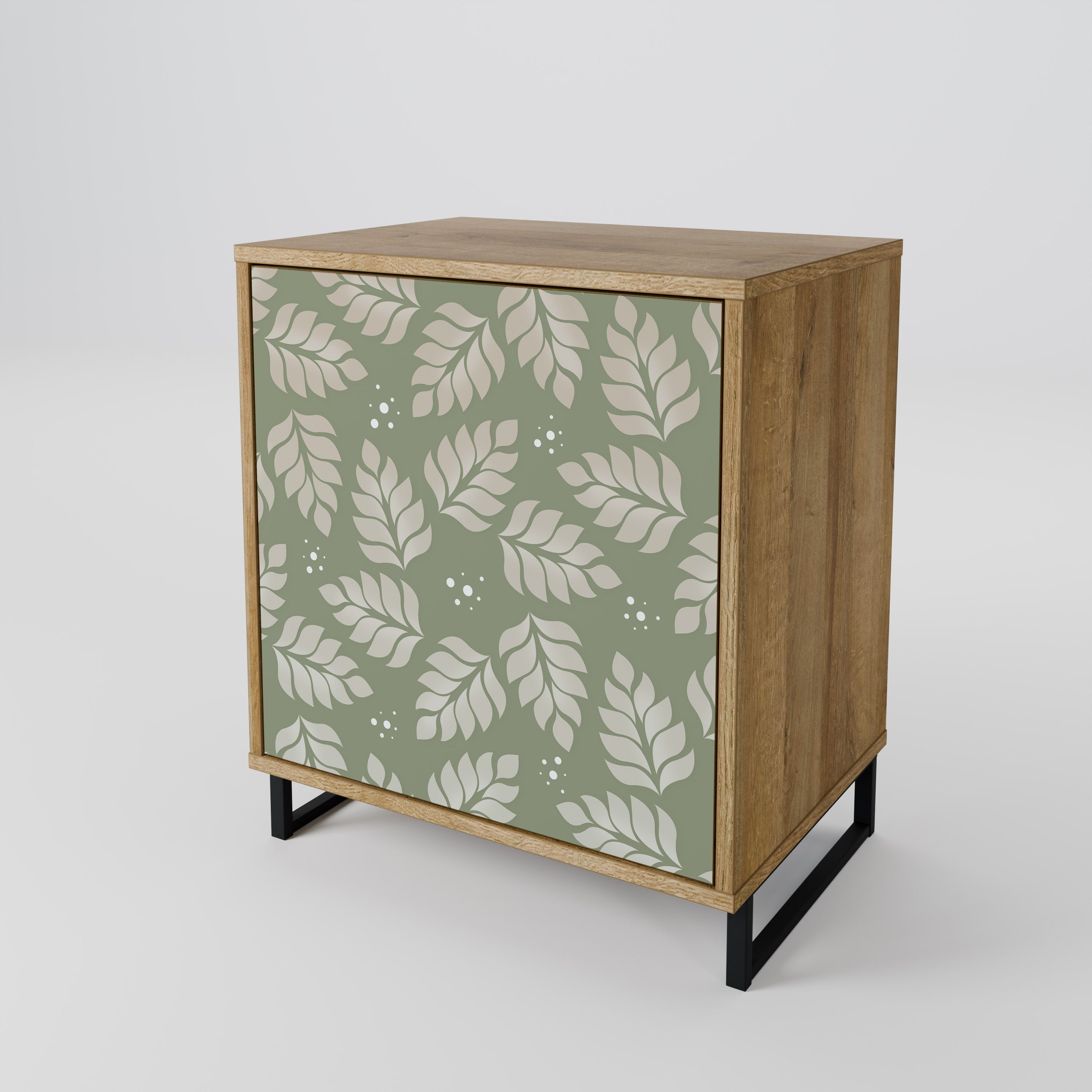 LEAVES ON GREEN 1-Door Sideboard