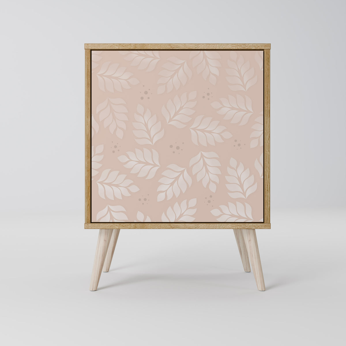 LEAVES ON BEIGE Aparador de 1 Porta