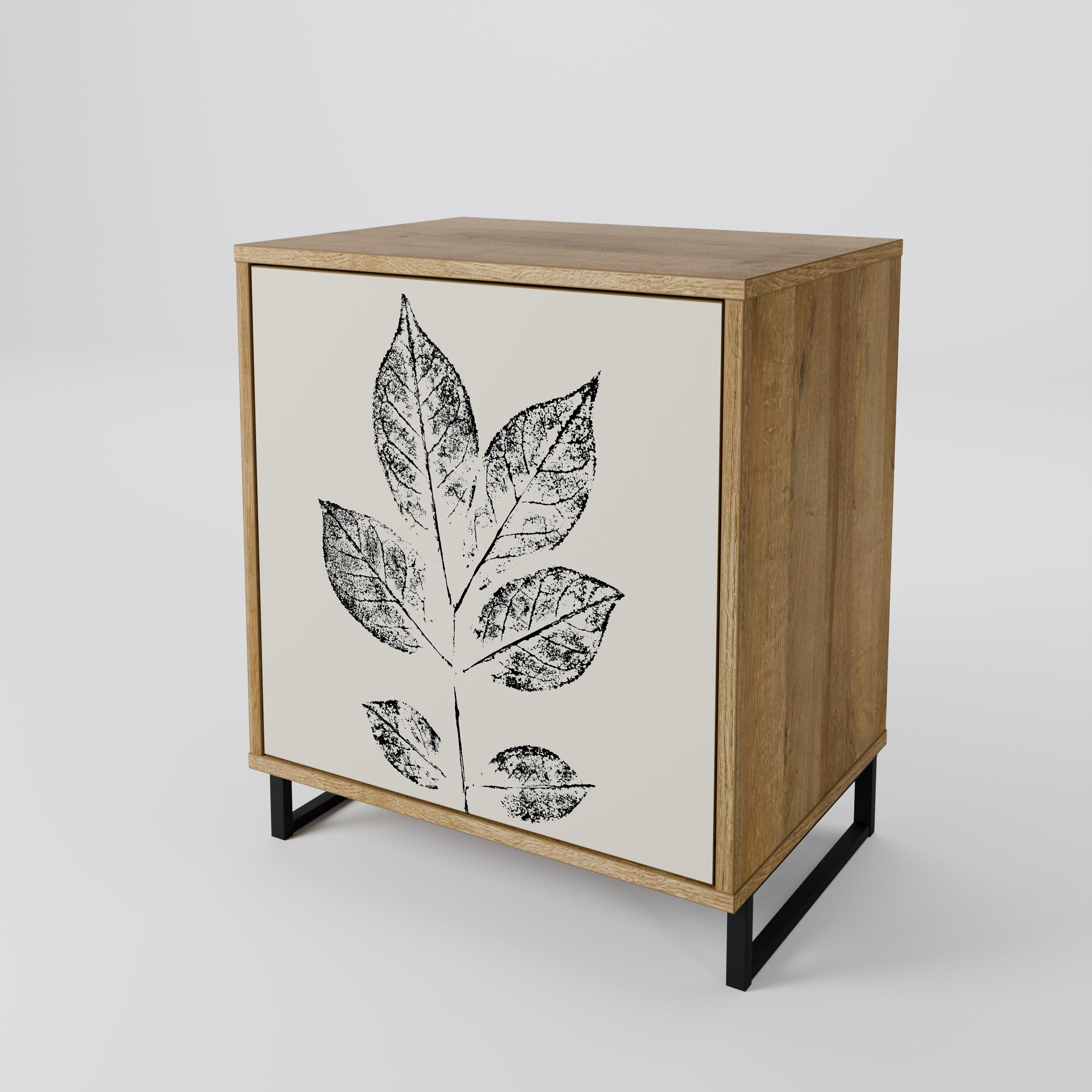 LEAFY STAMPS 1-Door Sideboard