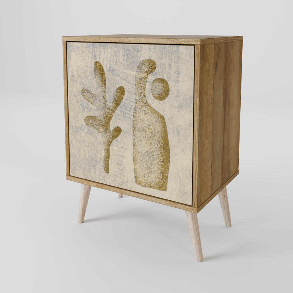 SAND SCULPTURES 1-Door Sideboard