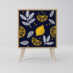 CITRUS BLACK AND WHITE 1-türiges Sideboard