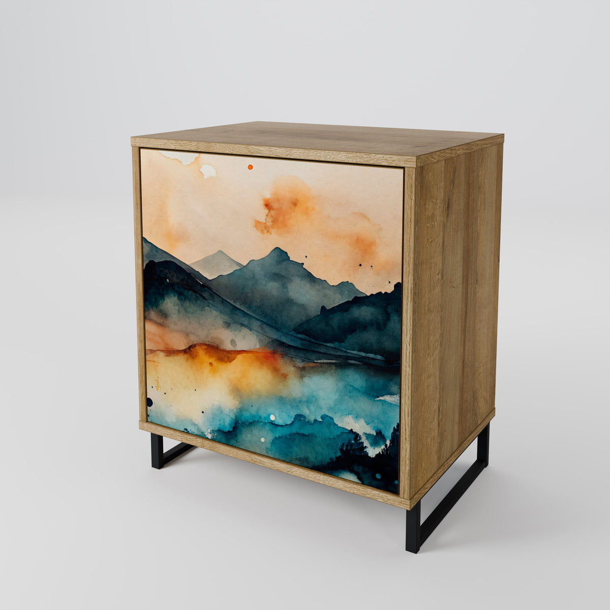 OMINOUS MOUNTAINS 1-türiges Sideboard