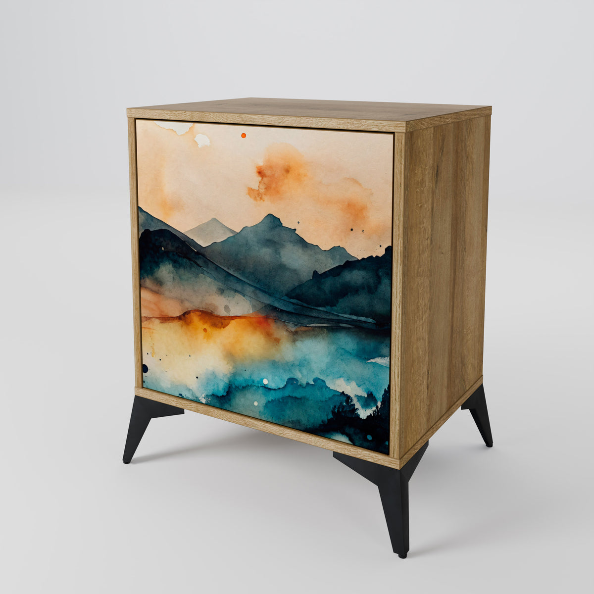 OMINOUS MOUNTAINS 1-türiges Sideboard
