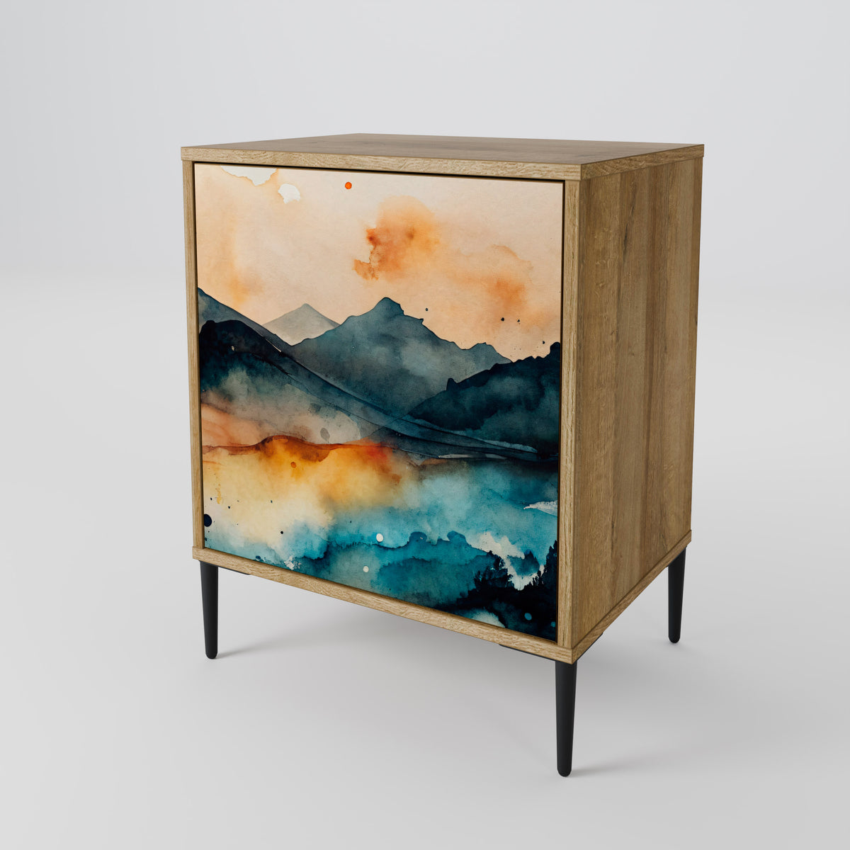 OMINOUS MOUNTAINS 1-türiges Sideboard