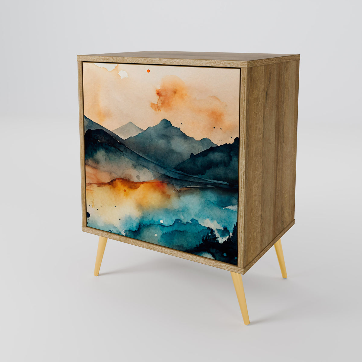 OMINOUS MOUNTAINS 1-türiges Sideboard