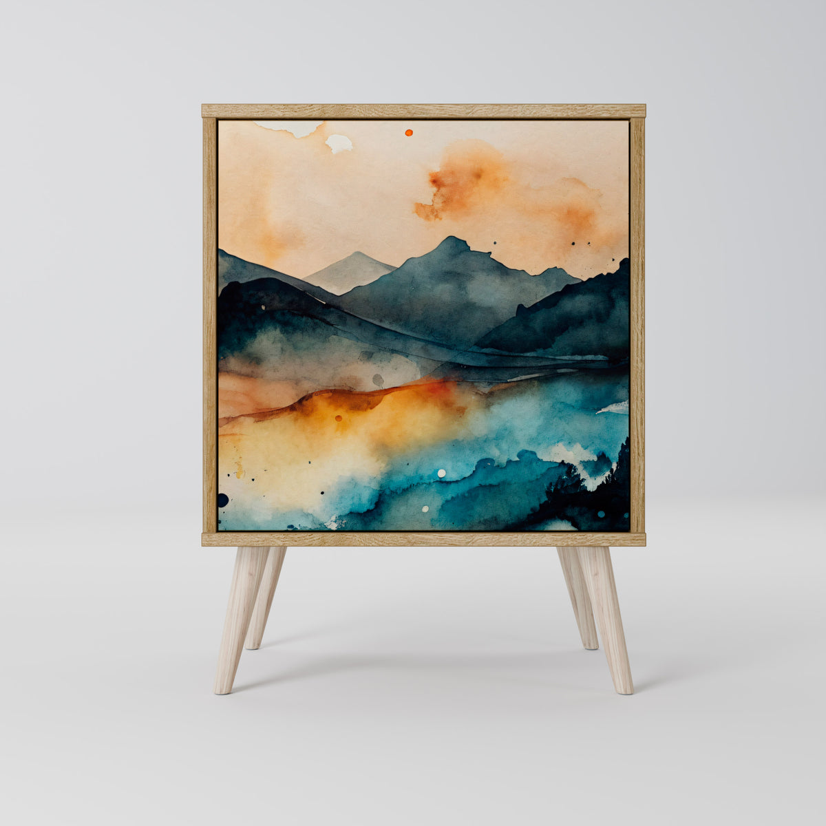 OMINOUS MOUNTAINS 1-türiges Sideboard