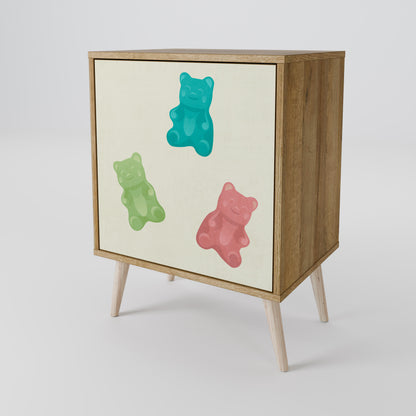GUMMY BEARS Aparador de 1 Puerta