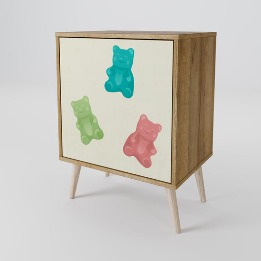 GUMMY BEARS Μπουφές 1-θύρας